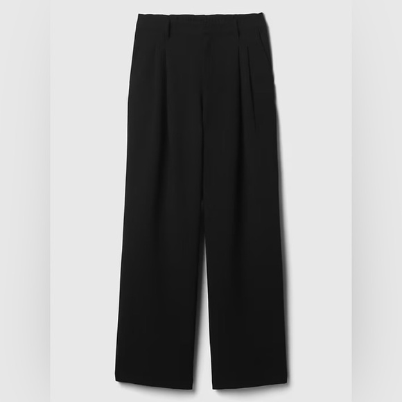 NWT! GAP Black Easy Crepe Trousers - Multiple Sizes 🌸 - Picture 7 of 7